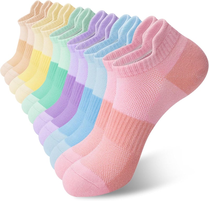 Darller 6 Pairs Ankle Socks for Women - Lightweight Low Cut No Show Casual Cotton Socks Breathable - Image 1